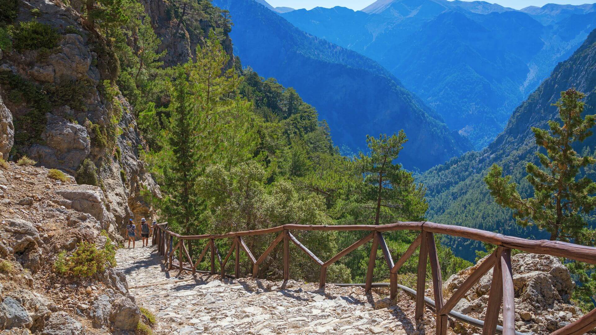 sights in crete -samaria gorge