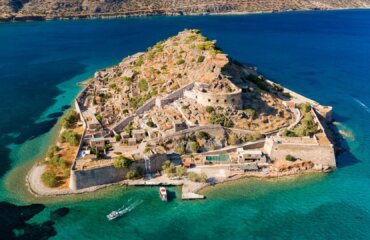 sights in crete spinalonga island