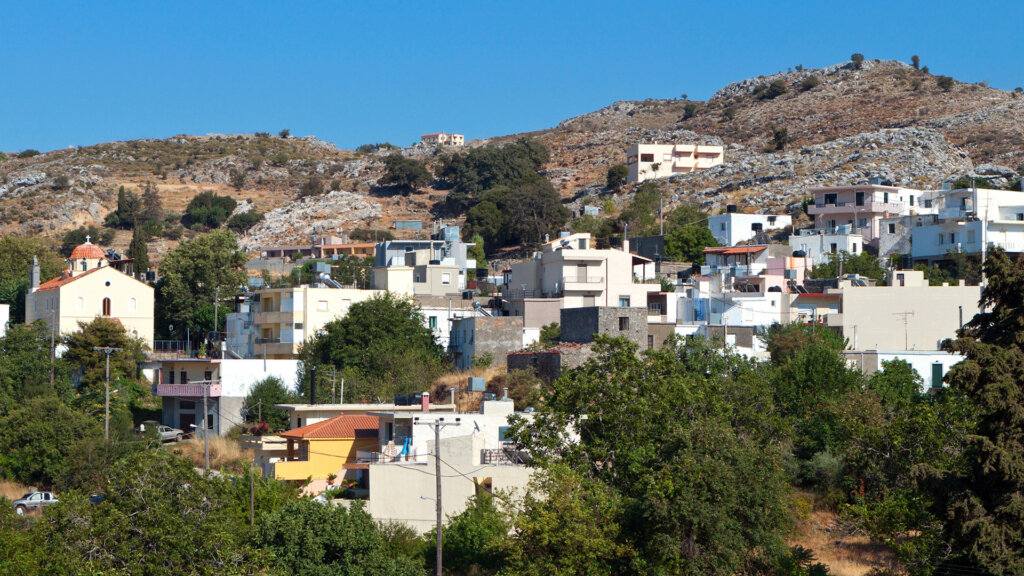 anogeia village in rethymno