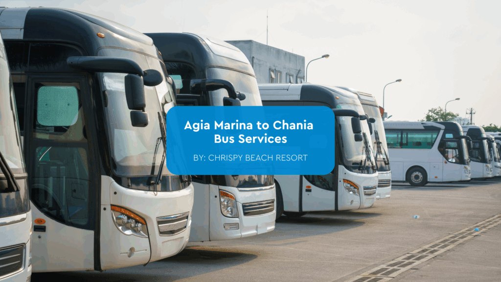 agia marina to chania bus