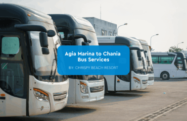 agia marina to chania bus
