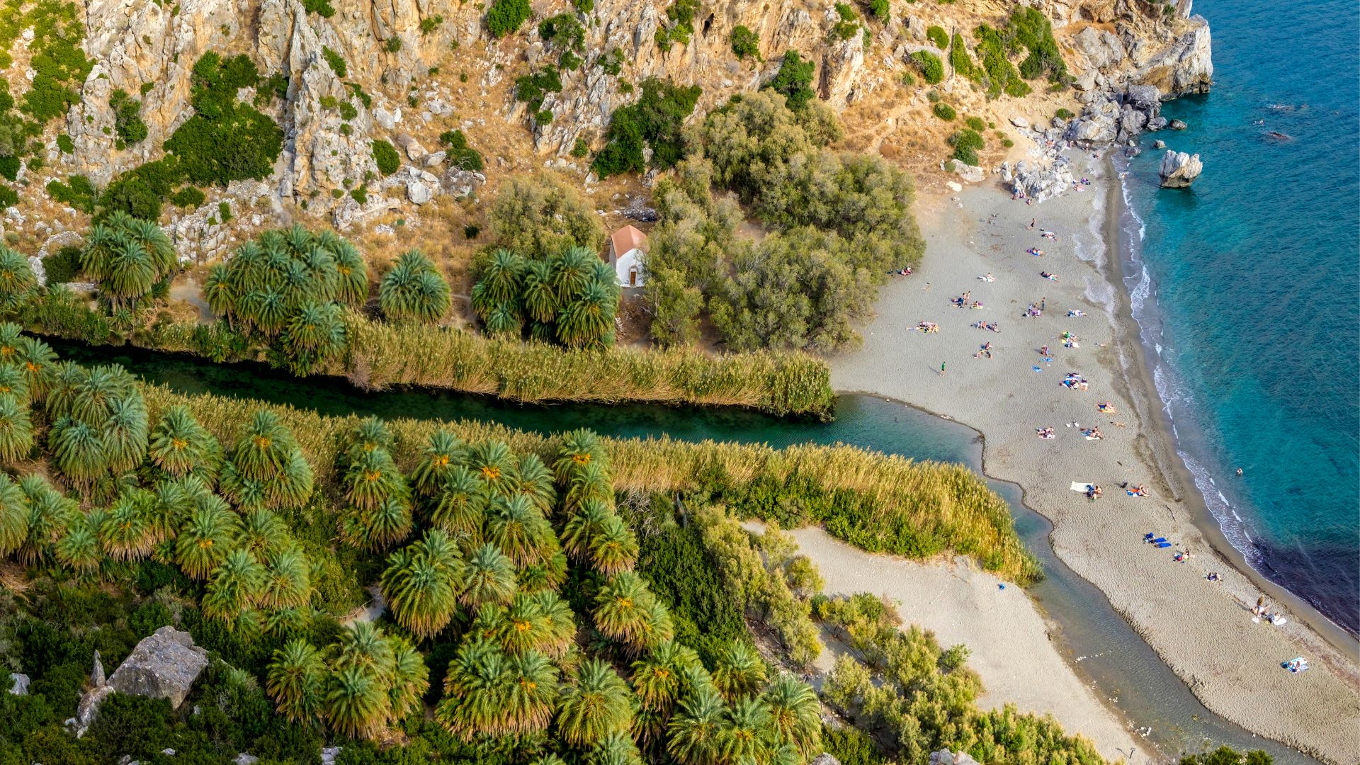 preveli beach crete